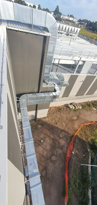 Duct installation project image