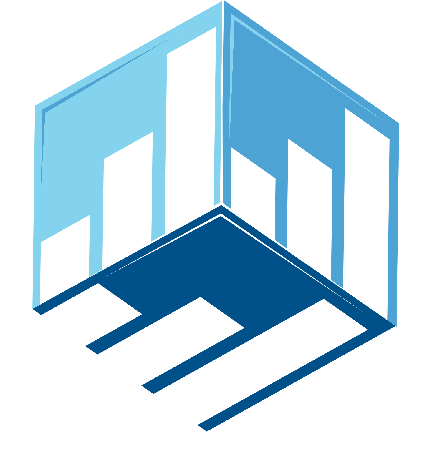 Straight Line Ducting and Fitouts logo mark